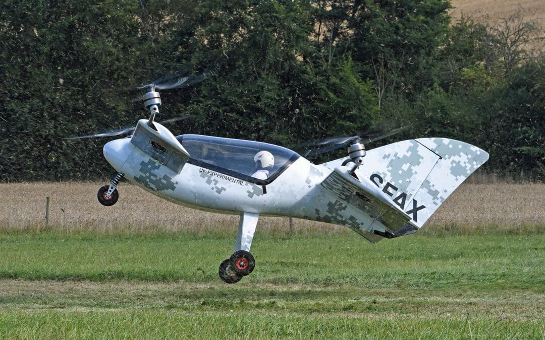 Skyfly begins crewed testing and carries out first hover of the Axe 2-seat eVTOL